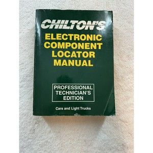 Chilton’s Electronic Component Locator Manual Professional Tech. Edition 95-97